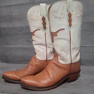 UT longhorns women's size 9 B brown boots